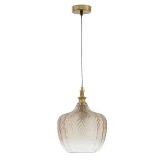 Luces Exclusivas BURGOS LE41916 LAMPA WISZĄCA mosiądz