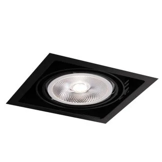 ANTIGO Lampa wpuszczana Muko 1 - Czarna 3311