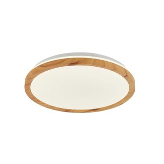 CANDELLUX 50333113 PLAFON KATO 300 mm 1 BIAŁY JASNE DREWNO