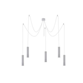 AZZARDO AZ3406 LOCUS L PENDANT 5 WHITE DECORATIVE LAMP