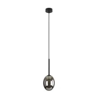 TK-LIGHTING 10827 PEARL BLACK LAMPA WISZĄCA 1XG9