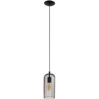 EGLO 49644 HL/1 E27 SCHWARZ/KUPFER ROCCAMENA