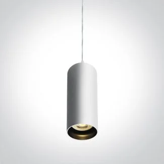 ONE LIGHT 63105N/W Ampeliko biała oprawa wisząca GU10 dark light 10W IP20