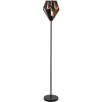 EGLO 49994 STL/1 SCHWARZ/KUPFER CARLTON 1