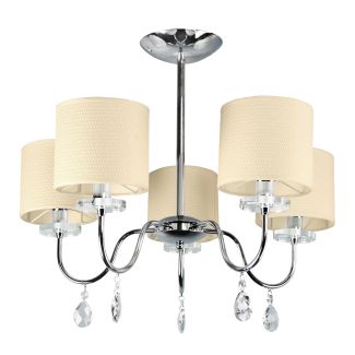 CANDELLUX 35-11671 ESTERA ZWIS 5X40W E14 CHROM