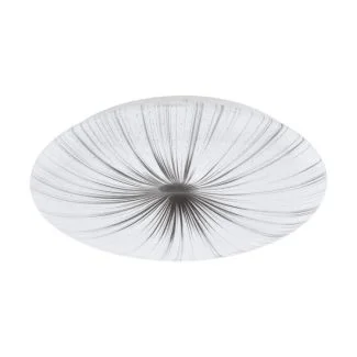 EGLO 98325 LAMPA NIEVES OPRAWA ŚCIENNA / SUFITOWA LED-DL Ø410 WEISS/SILBER NIEVES