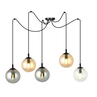EMIBIG 939/5 LAMPA WISZĄCA GIGI 5 BL MIX