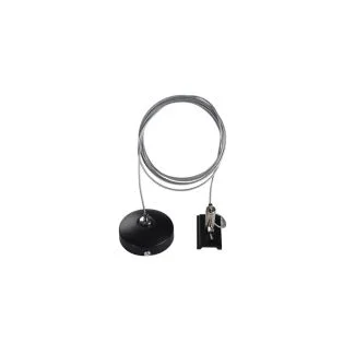 AZZARDO AZ4747 TRACK 1LINE PENDANT ACCESSORY 1.5M BK TECHNICAL COMPONENT BLACK zawiesie 1-fazowy