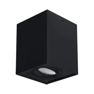 IDEUS 3716 HARY D GU10 BLACK Oprawa sufitowa
