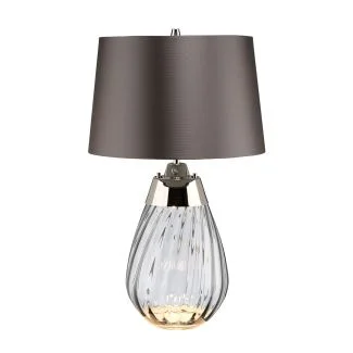 ELSTEAD Lena LENA-TL-S-SMOKE 2 Light Small Smoke Table Lamp