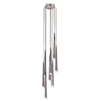 AZZARDO MD1220A-8-CH / AZ0257 Stylo 8 (chrome) Lampa wisząca