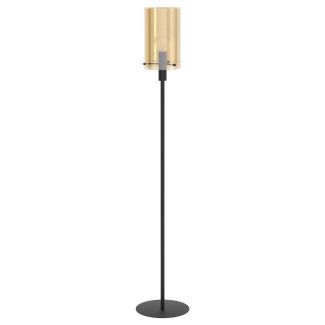 EGLO 39542 LAMPA POLVERARA OPRAWA PODŁOGOWA STL/1 E27 SCHWARZ/AMBER POLVERARA