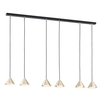 EMIBIG 1329/6 LAMPA WISZĄCA ELIT 6 BL GOLD