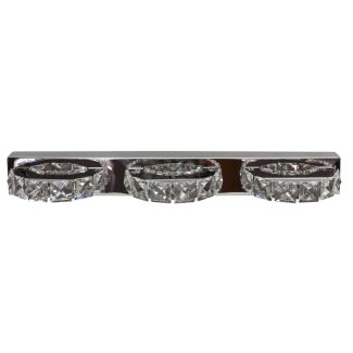 CANDELLUX 23-45324 SHIPI KINKIET 3X3W LED KRYSZTAŁKI STAL NIERDZEWNA
