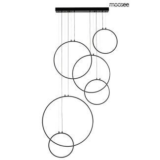 MOOSEE MSE010100371 MOOSEE lampa wisząca CIRCULO SIX czarna