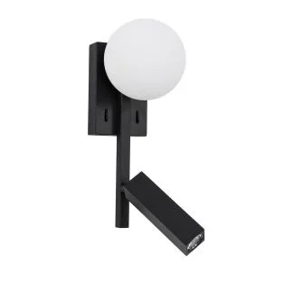 Luces Exclusivas UBEDA LE41807 LAMPA ŚCIENNA czarny