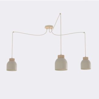 EMIBIG 1624/3 KRU 3 MOKKA LAMPA WISZĄCA