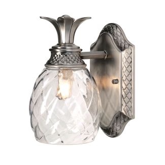 ELSTEAD Plantation HK-PLANT-BATH-PL 1 Light Wall Light - Polished Antique Nickel