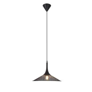 CANDELLUX 50101204 LAMPA WISZACA KIRUNA M 1 CZARNY 110x36x36