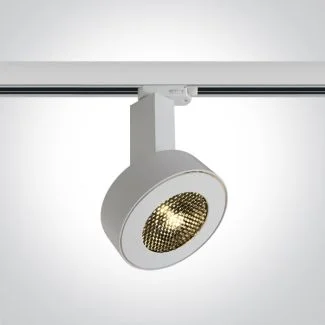 ONE LIGHT 65652T/W/W Afrato biały track spot COB LED o strukturze plastra miodu 3000K 30W
