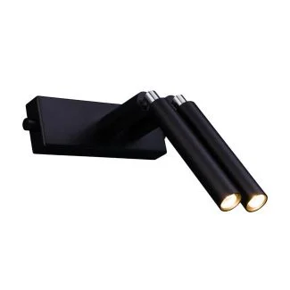 ANTIGO Kinkiet alha E 2 - Czarny 9014