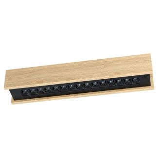 EGLO 39789 LAMPA TERMINI 2 OPRAWA SUFITOWA LED-DL L-590 SCHWARZ/HOLZ TERMINI 2