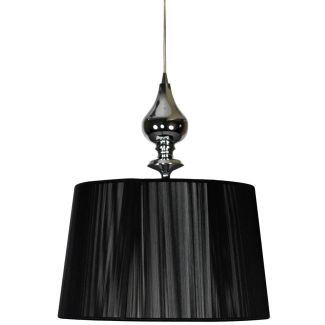 WYPRZEDAŻ CANDELLUX 31-21437 GILLENIA ZWIS 1X60W E27 CZARNY
