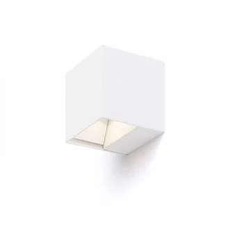 RENDL R12556 CARRE ścienna biała 230V LED 2x3W IP54 3000K