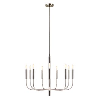ELSTEAD Brianna FE-BRIANNA9-PN 9 Light Chandelier - Polished Nickel
