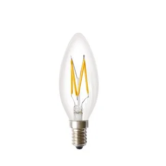 OXYLED 173198 RETRO CANDLE 3W KOLOR PRZEZROCZYSTY KSZTAŁT: C35