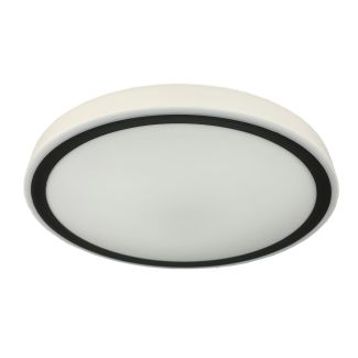 LIGHT PRESTIGE Plafon Vegas mały czarny 4000K 1xLED IP54 LP-550/1C S 4BK