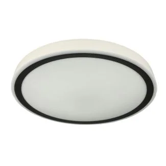 LIGHT PRESTIGE Plafon Vegas mały czarny 4000K 1xLED IP54 LP-550/1C S 4BK