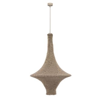 ANTIGO Lampa wisząca Alda L - Beżowa (500 mm) 5119