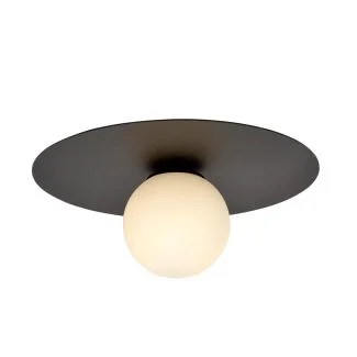 EMIBIG 1127/1 LAMPA SUFITOWA SOLAR 1 BLACK/OPAL