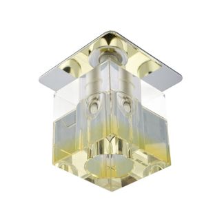 CANDELLUX 2280076 SK-18 CH/YE-P G4 CHROM OPR. STROP. STAŁA KRYSZTAŁ 20W G4 ŻÓŁTY PASEK