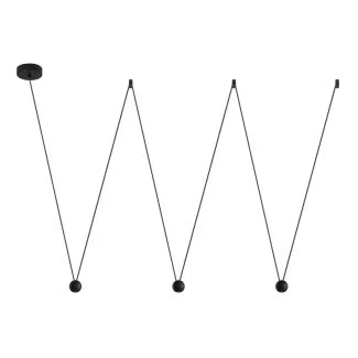 Luces Exclusivas ECIJA LE41613 LAMPA WISZĄCA czarny