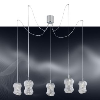 WYPRZEDAŻ ARGON X GARDA 2073 lampa wisząca 5 pł typu pająk