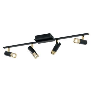 EGLO 39147 LAMPA TOMARES SPOT LED-LS/4 SCHWARZ/MESSING TOMARES