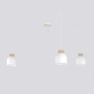EMIBIG 1625/3 KRU 3 WHITE LAMPA WISZĄCA