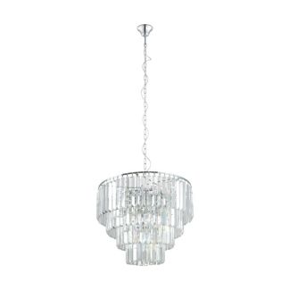 EGLO 39514 LAMPA AGRIGENTO OPRAWA WISZĄCA HL/7 E14 CHROM M.KRISTALLEN AGRIGENTO