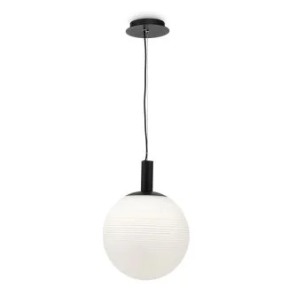 MAYTONI P061PL-01W Pendant Perlas Pendant Lamp Black