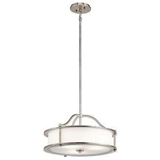 ELSTEAD Emory KL-EMORY-P-S-CLP 3 Light Pendant/Semi Flush - Classic Pewter