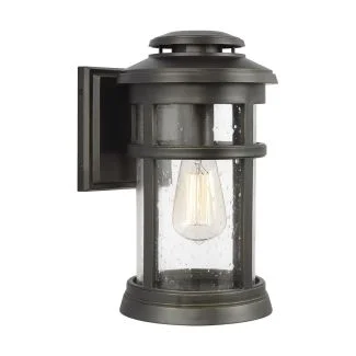ELSTEAD Newport FE-NEWPORT-M-ANBZ 1 Light Wall Lantern