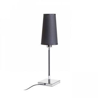 RENDL R12465 LULU stołowa czarna chrom 230V E27 28W
