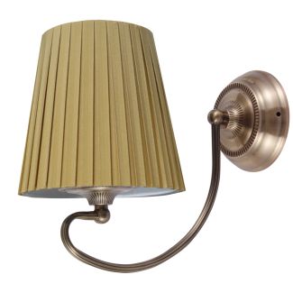 WYPRZEDAŻ CANDELLUX 21-33963 MOZART LAMPA KINKIET 1X60W E27 PATYNOWA MIEDŹ MIODOWY