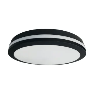 MILAGRO EKP0476 Plafon Marlon 36W 4000K Czarny IP54