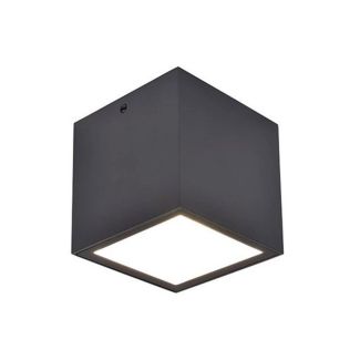 LUTEC GEMINI 6389101118 lampa zewnętrzna sufitowa szary
