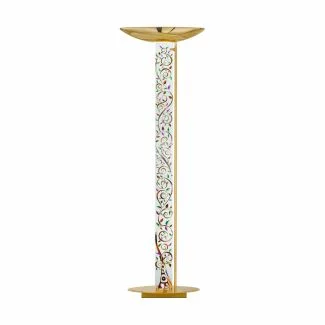 KOLARZ 0252.41.3.AL.MT DELPHI lampa podłogowa złoto 24K