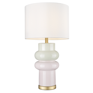 COSMOLIGHT Lampa stołowa ASCOT T01729BR-WH