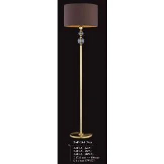 KUTEK ZAFFIRO ZAF-LS-1(P/A) lampa podłogowa mosiężna